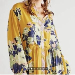 Free people beautiful long sleeve top